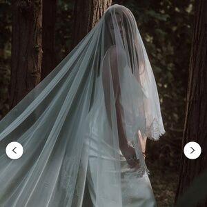 Brand New Bridal Wedding Veil Chapel/Cathedral Length with Blusher